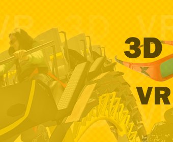 3D or VR Simulator Ride